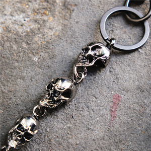 Ceintures à chaînes Y2K de luxe pour <span class=keywords><strong>hommes</strong></span>, avec porte-monnaie long et porte-clés, pour Halloween, vente en gros - Product Image 6