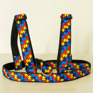 Laisse de marche pour bébé et chien en PET Sensibilisation à l'autisme Laisse en coton Harnais de sécurité pour <span class=keywords><strong>enfant</strong></span> avec bretelles rembourrées - Product Image 3