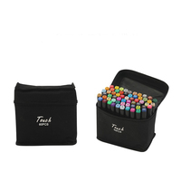 Lot de marqueurs permanents à double pointe à base d'alcool pour dessin et graffiti, 80 couleurs, vente en gros