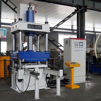 Presse servo-hydraulique à quatre colonnes de 100 tonnes pour le moulage à chaud de plastiques thermodurcissables (BMC/DMC)/composites/fibres de carbone