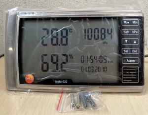 Hygrographe Testo 623/622 avec graphique barre (mesure de l'air incluse) – Prix compétitif, en stock - Product Image 2