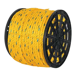 CAJA 198 Metros de cuerda de polipropileno amarilla de 19 mm, rollo de 198 m - Product Image 1