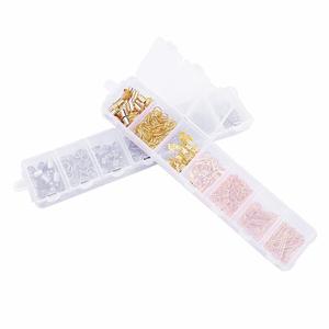 Kit de Accesorios para Pendientes y Pulseras Hechos a Mano con Cierre de Mosquetón de Plástico MFan en Caja Individual - Product Image 4