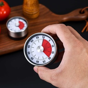 Mechanischer Küchentimer aus Metall |   Wasserdichte Magnetische <span class=keywords><strong>Countdown</strong></span>-Uhr |   Einfach zu Bedienender Haushaltszeitmanager zum Kochen - Product Image 4