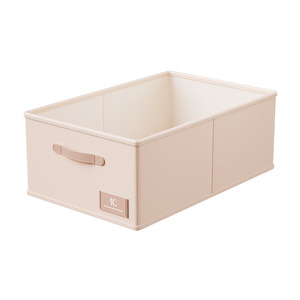 Clothing Storage Box Rectangle Fabric Drawer Organizer For Wardrobe Bedroom Use Solid Color D10 - Product Image 4