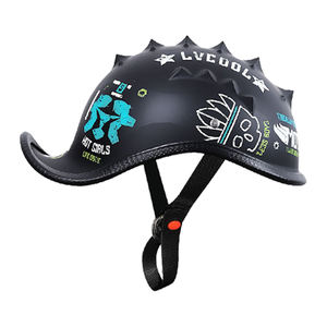 Venta caliente medio <span class=keywords><strong>casco</strong></span> motocicleta y motocicleta estilo de moda ligero comodidad y seguridad cascos de diseño novedoso <span class=keywords><strong>precio</strong></span> de fábrica - Product Image 3