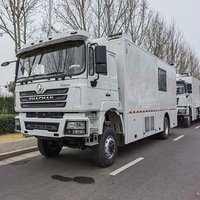 Camion médical multifonctionnel SHACMAN pour examen gynécologique, prélèvement d'échantillons, tests de laboratoire, diagnostic médical sur site
