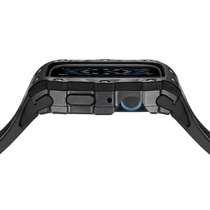 HMJ 41 45mm <span class=keywords><strong>céramique</strong></span> boîtier de montre élastique affaires mécanique boîtier de montre pour hommes luxe Iwatch boîtier en Fiber de carbone pour <span class=keywords><strong>Apple</strong></span> <span class=keywords><strong>Watch</strong></span> - Product Image 6