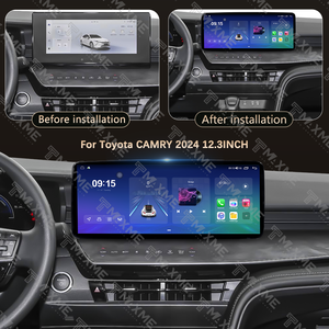 Lecteur multimédia automobile 12,3 pouces pour <span class=keywords><strong>Toyota</strong></span> CAMRY 2024 CarPlay <span class=keywords><strong>Android</strong></span> <span class=keywords><strong>Auto</strong></span> 2DIN GPS Navigateur Télécommande LHD - Product Image 4