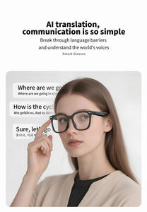 Gafas Inteligentes, Bluetooth, Lentes Fotocromáticas, <span class=keywords><strong>Audio</strong></span> Inalámbrico, Diseño Open Ear, con Micrófono, Traducción por IA, Soporte para Música y Llamadas - Product Image 4