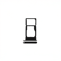 Tiroir SIM de remplacement pour A16 5G (modèles A166P/A166B) - Accessoire de téléphone portable en alliage d'aluminium noir