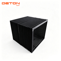 DETON Cache-poussière en forme de porte, en forme de T, en forme de M, diverses formes de persiennes anti-poussière, cache-poussière ignifuge pour machine laser