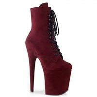 Vente en gros de chaussures de pole dance personnalisées pour femmes, bottes de danse tube en acier pour défilé de discothèque sexy à talons hauts pour femmes