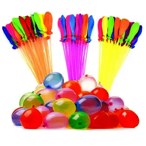 Hot Selling Zomer Speelgoed Kleur Water Ballonnen 111 Stuks Zelfsluitende Water Bom Voor Kids