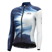 Lameda Sublimation Populaire Conception Thermique Cyclisme Femme Manches Longues Maillot Cycle