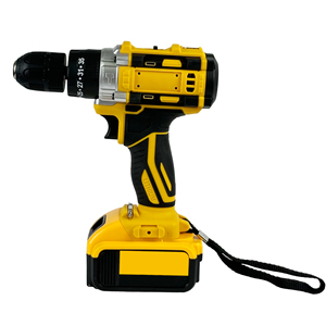 Torque alto inalámbrico portátil inalámbrico de 21V con 24 piezas de <span class=keywords><strong>accesorios</strong></span> y 1 pieza de brocas adicionales <span class=keywords><strong>Destornillador</strong></span> Taladro de impacto inalámbrico - Product Image 5