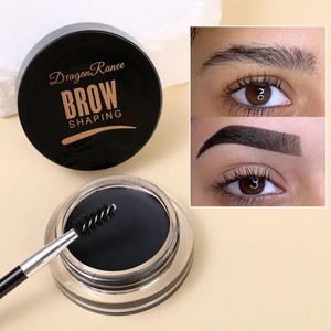 Brun mat noir crème à sourcils sauvage 3D teinte naturelle rehausseurs de sourcils Gel cire étanche durable maquillage des yeux outils cosmétiques - Product Image 2