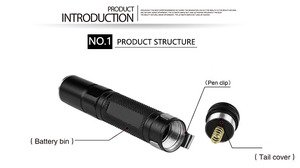Tại Mini Đèn pin làm việc kiểm tra ánh sáng xách tay Penlight 1 chuyển đổi chế độ <span class=keywords><strong>Led</strong></span> bảo trì tay <span class=keywords><strong>Torch</strong></span> Pocket Đèn sử dụng - Product Image 6