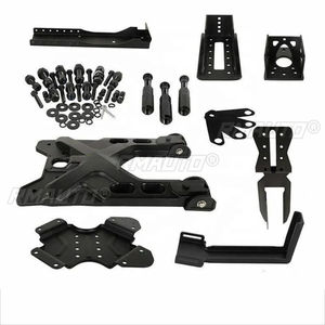 Soporte de Llanta de Repuesto de Aleación de Aluminio para Jeep Wrangler JK 2007-2017, Soporte de Llanta de Repuesto Tipo Hoja de Loto, Bisagras Reforzadas, Accesorios para Automóviles - Product Image 5