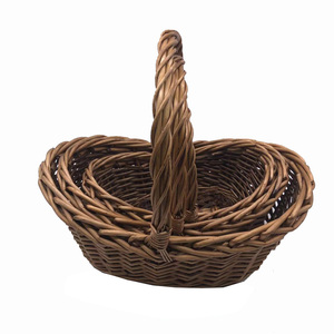 Keranjang Anyaman Pegangan Rotan Laris Manis untuk Menyimpan Buah, Sayur, dan Piknik, Berkualitas Food Grade - Product Image 4