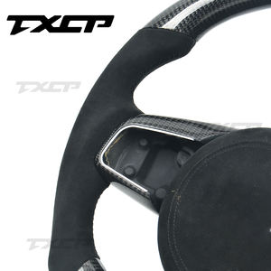 Volante de fibra de carbono para <span class=keywords><strong>Jaguar</strong></span> XE XEL XFL <span class=keywords><strong>XJ</strong></span>, Ftype, XF, XF, XE, XEL, XFL, <span class=keywords><strong>XJ</strong></span>, XF, Ftype, 2, 1, 2, 2, 2, 2, 2 - Product Image 4