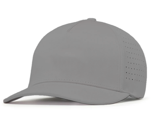 Gorra de golf ajustable con logotipo personalizado, gorra de béisbol de 5 paneles con patrón de puntos perforados con láser, protección solar deportiva transpirable - Product Image 4