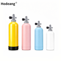 Bouteille d'eau isotherme en acier inoxydable sans BPA, forme de bouteille de plongée, 350 ml, 500 ml, 750 ml, 1000 ml, pour plongeurs sous-marins