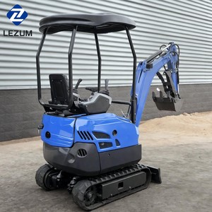 Lezum รถขุดตีนตะขาบขนาดเล็กสำหรับเครื่องยนต์รถไฮดรอลิกส์0.12ม. 1800กก. ได้รับการรับรอง CE - Product Image 2