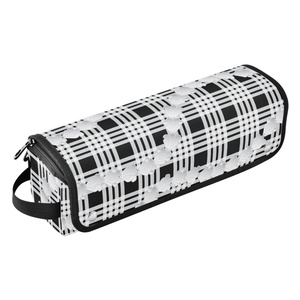 Nouveauté : Organisateur portable personnalisé avec imprimé Puakenikeni Lei, fer à friser 2-en-1, sac de voyage pour outils capillaires avec poignée - Product Image 2