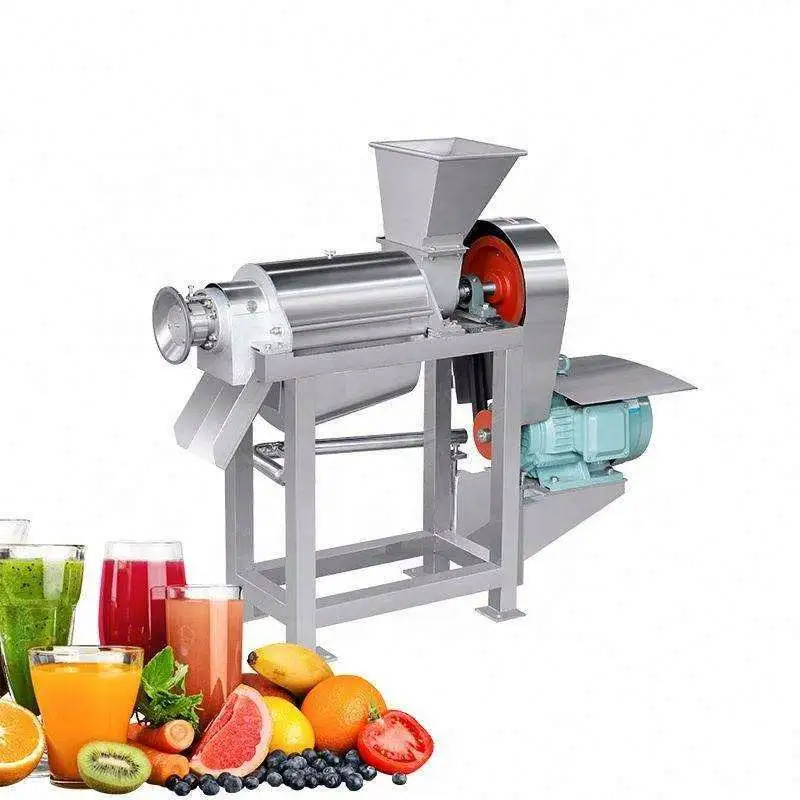 Precio barato de fábrica automática prensa de sidra de frutas máquina extractora de jugo de manzana