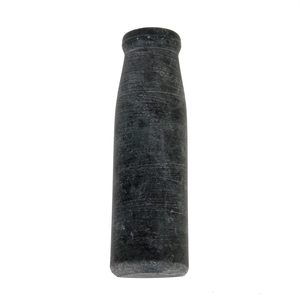 Mortier et pilon en marbre vert robuste de 4 pouces pour broyer épices, herbes, graines, ail, pâte de pesto – Outil de cuisine naturel - Product Image 2