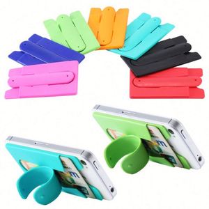 Customizable Logo Design Free Samples Portable Silicone Slap <b>Card</b> <b>Holder</b> New Invention Product - Product Image 1