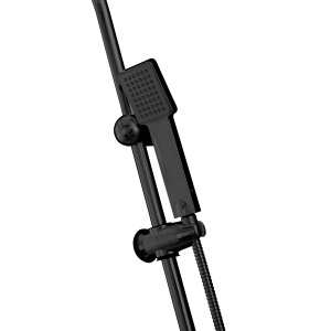 <span class=keywords><strong>Columna</strong></span> <span class=keywords><strong>de</strong></span> <span class=keywords><strong>Ducha</strong></span> <span class=keywords><strong>de</strong></span> Lluvia Negra Simple y Económica LANO para Baño - Product Image 2