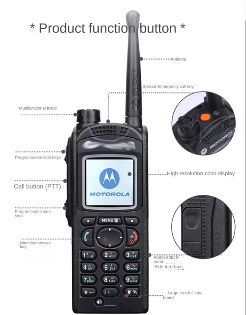 Motorola MTP850 ,Professional Intrinsic Safety Vehicle Radio Walkie Talkie Original Walkie Talkie 2026 Hot Sell motorola MTP850