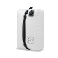 Sac sous vide TPU 20L pour voyage, sac de compression réutilisable avec fermeture éclair étanche, pompe automatique pour gagner de la place dans la valise