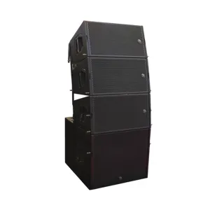 High quality class d amplifier 2 way DB active dual 10 inch db line array system speaker