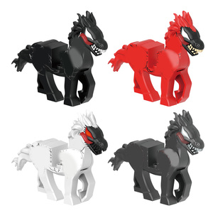 G0137 Serie Superhéroes Mini Figuras de Bloques de Construcción: Monturas de Venom, Riot, Carnage y Caballo - Juguete Educativo de Plástico para Niños - Product Image 1