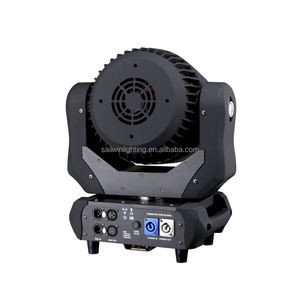 Aura Marc Professional Mini LED Zoom Luz con cabezal móvil 7x40W RGBW Wash Show Iluminación Luces de escenario con manual - Product Image 3