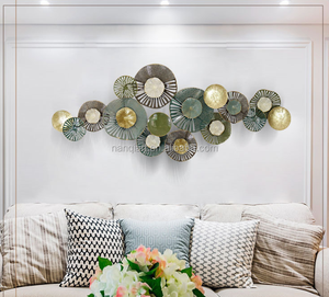 <span class=keywords><strong>Sculture</strong></span> in Metallo 3D Dipinte a Mano di Alta Qualità, Facili <span class=keywords><strong>da</strong></span> Montare, Decorazioni <span class=keywords><strong>da</strong></span> <span class=keywords><strong>Parete</strong></span> per Interni - Product Image 2