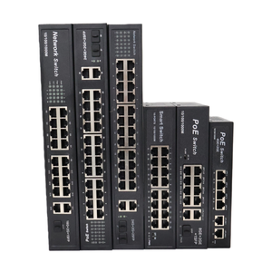 8+2 Unmanaged 2 SFP Network Ethernet Fiber Switch Suitable <strong>CCTV</strong> 10 100M Gigabit 4 8 16 24 Port PoE Switch for IP Camera - Product Image 1