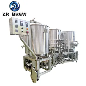 Bière de 100L 150L faisant la machine pour le mini approvisionnement de brasserie de bière