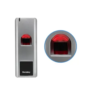 Secukey leitor biométrico de alta segurança, leitor de impressão digital 125khz em sistema de controle de acesso