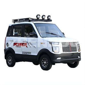Nuevo Vehículo Eléctrico de 4 Ruedas y 4 Plazas, Mini Auto Todoterreno de Baja Velocidad con Portaequipajes para el Desplazamiento Diario Familiar - Product Image 1