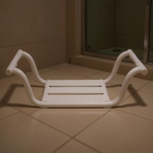 Siège de bain blanc, longueur 74 cm, largeur 41 cm, hauteur 27 cm, équipement de sécurité - Product Image 3