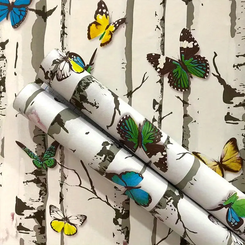 3D tin tức người Anh mô hình giấy hình nền sinh thái dung môi có thể in tường bao gồm từ nhà máy bán buôn/tùy chỉnh có thể in trang trí nội thất