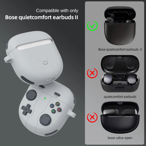Funda Protectora de Silicona para <span class=keywords><strong>Auriculares</strong></span> <span class=keywords><strong>Bose</strong></span> QuietComfort <span class=keywords><strong>Earbuds</strong></span> II, Cubierta para <span class=keywords><strong>Auriculares</strong></span> <span class=keywords><strong>Bose</strong></span> QC Ultra 3 - Product Image 5