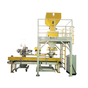 Máquina Automática <span class=keywords><strong>para</strong></span> Empacar Alimentos <span class=keywords><strong>para</strong></span> Animales, Granos, Frijoles, Nueces, Trigo, Maíz, Arroz y Semillas, <span class=keywords><strong>de</strong></span> 5-50 kg, con Costura y Llenado - Product Image 1