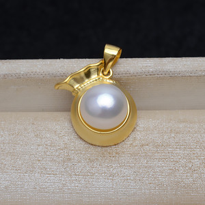 Wenchi Colgante de Plata S925 con Diseño de Bolsa de Dinero, 9mm, Modelo 14393, Accesorio DIY para Perlas, Componente de Joyería para Monedero Vacío - Product Image 5