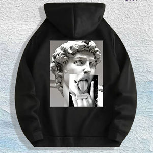 هودي بتصميم فني لشخصية أنتي هيرو، 100% قطن، مستودع أمريكي، 7 ألوان - Product Image 1