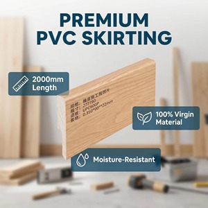 Moldura <span class=keywords><strong>de</strong></span> Pared <span class=keywords><strong>de</strong></span> <span class=keywords><strong>PVC</strong></span> <span class=keywords><strong>de</strong></span> Material Virgen <span class=keywords><strong>de</strong></span> Primera Calidad <span class=keywords><strong>de</strong></span> 2000 mm, Zócalo, Cornisa, Rodapié <span class=keywords><strong>para</strong></span> Decoración <span class=keywords><strong>de</strong></span> Paredes <span class=keywords><strong>de</strong></span> Lujo - Product Image 1